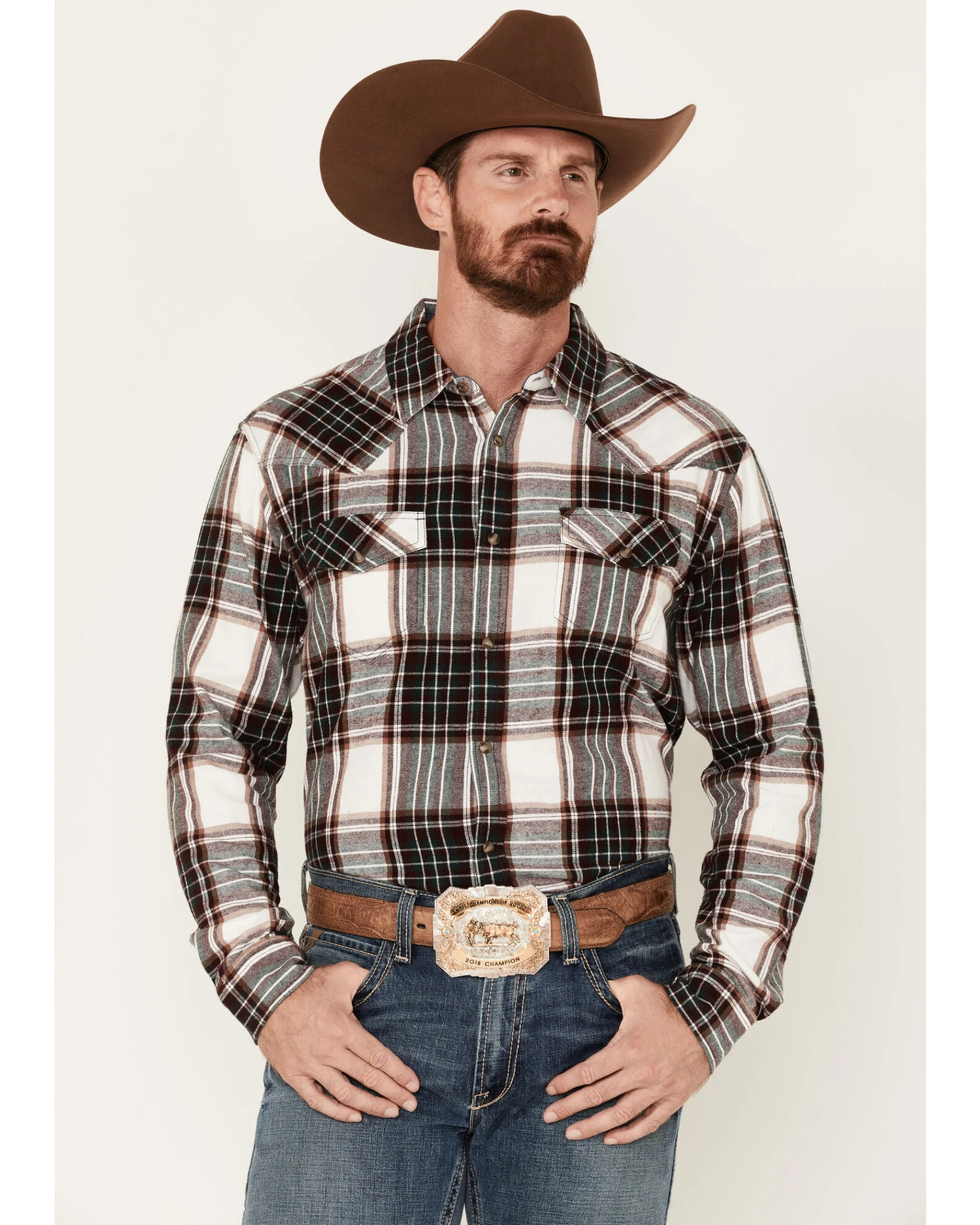 Cody James Men's Cabin Fever Long Sleeve Snap Western Flannel Shirt - Big & Tall 1 Cody James Men's Cabin Fever Long Sleeve Snap Western Flannel Shirt - Big & Tall