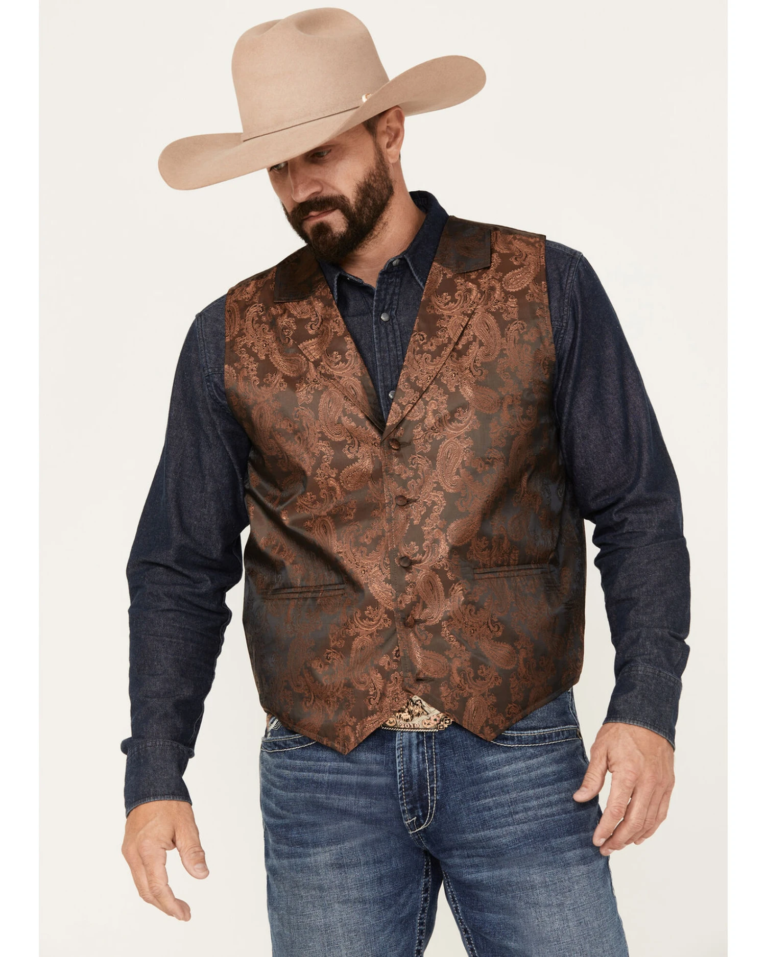Cody James Men's Noble Paisley Vest 1 Cody James Men's Noble Paisley Vest