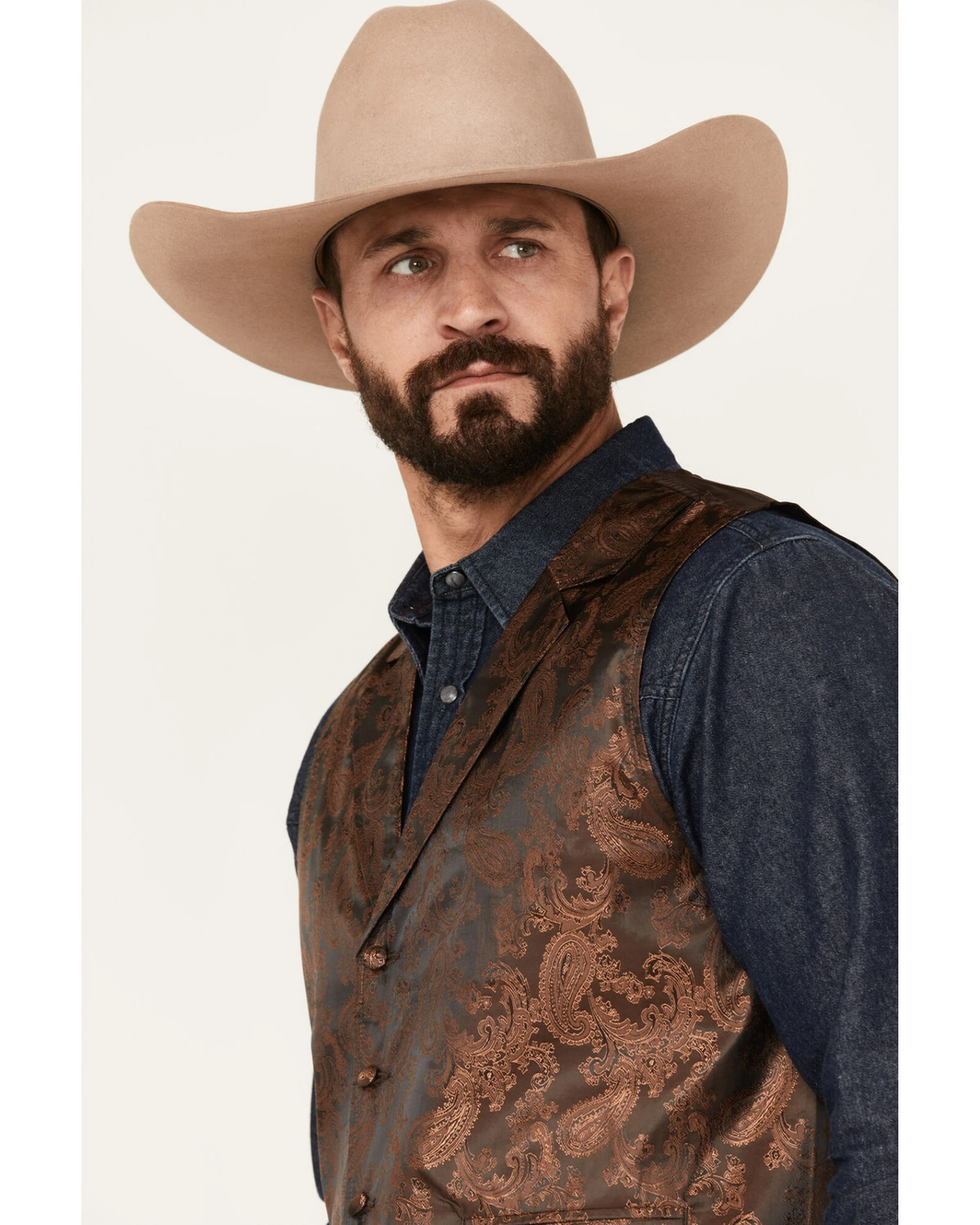 Cody James Men's Noble Paisley Vest 2 Cody James Men's Noble Paisley Vest - Image 2