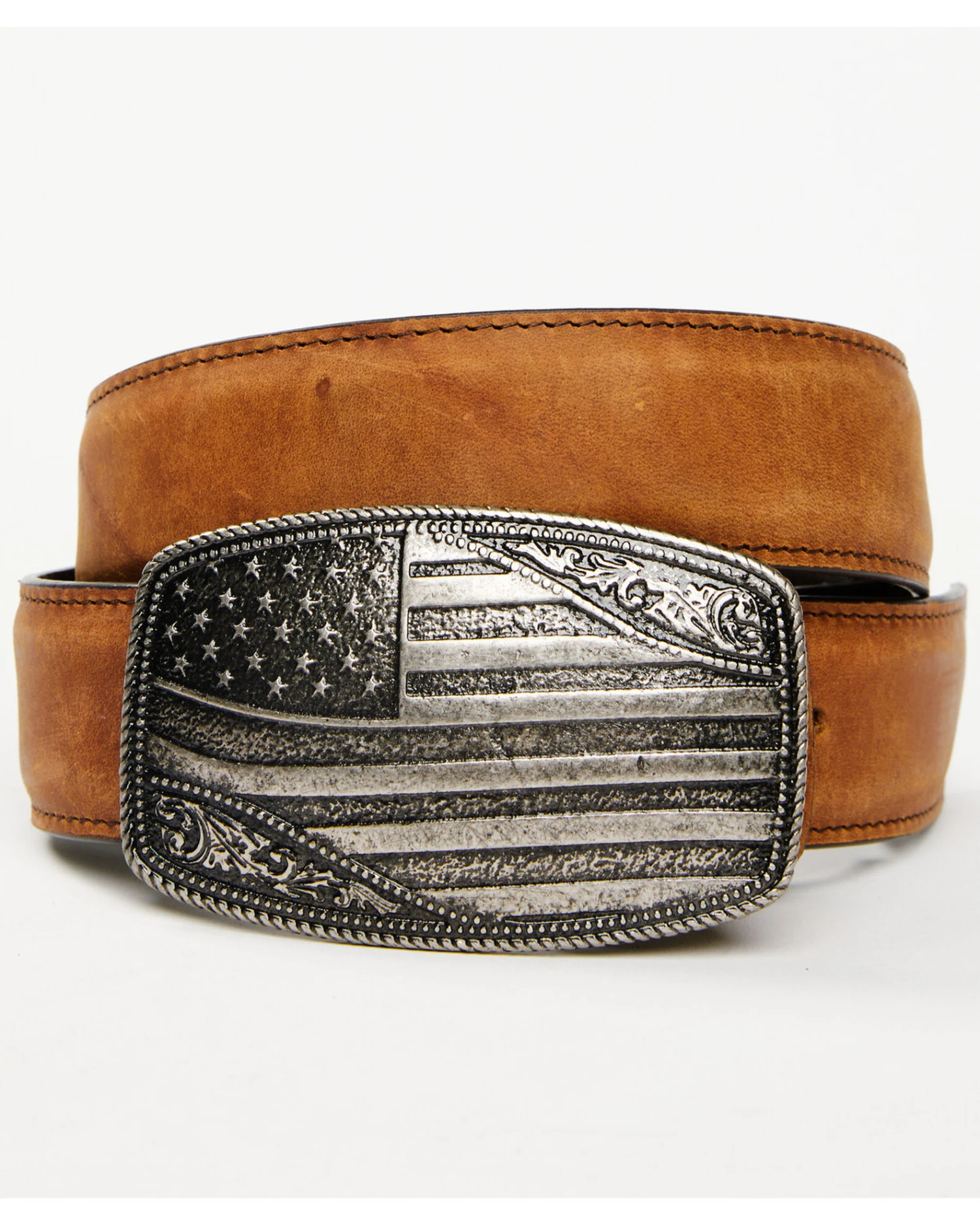 Cody James Men's American Flag Buckle Belt 1 Cody James Men's American Flag Buckle Belt