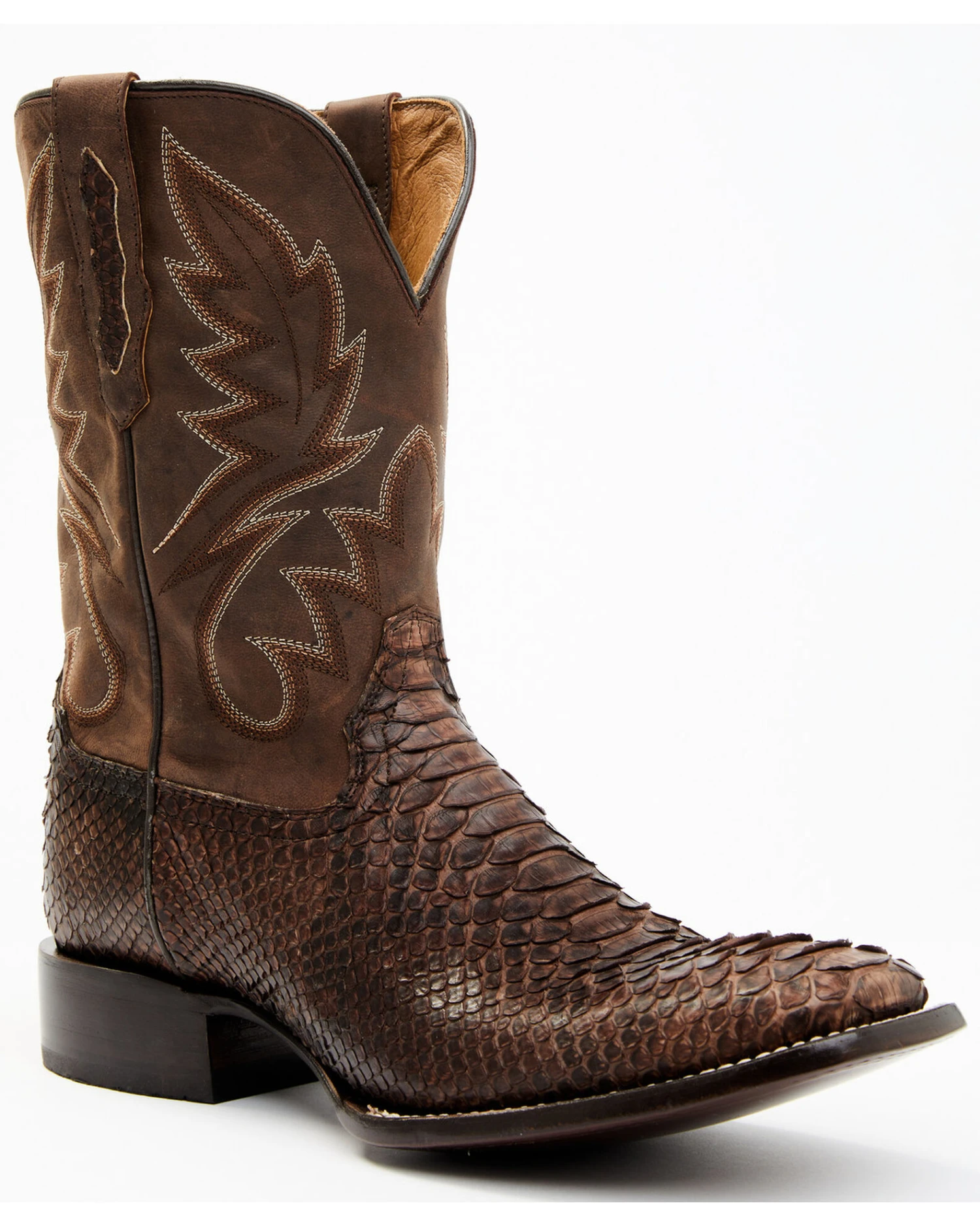 Cody James Men's Exotic Snake Western Boots - Broad Square Toe 1 Cody James Men's Exotic Snake Western Boots - Broad Square Toe